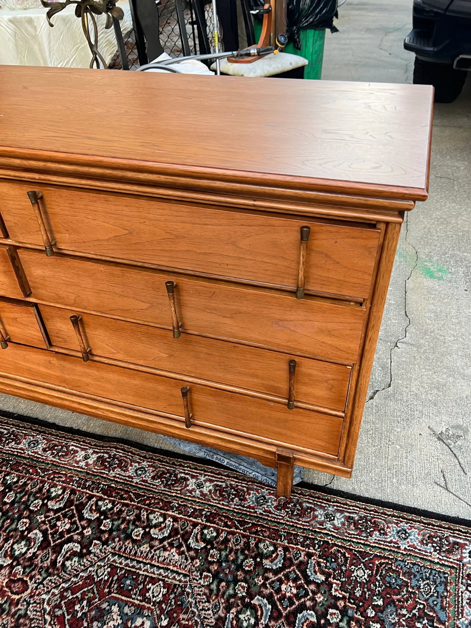 1970s Wooden Thomasville Tamerlane Dresser - 4
