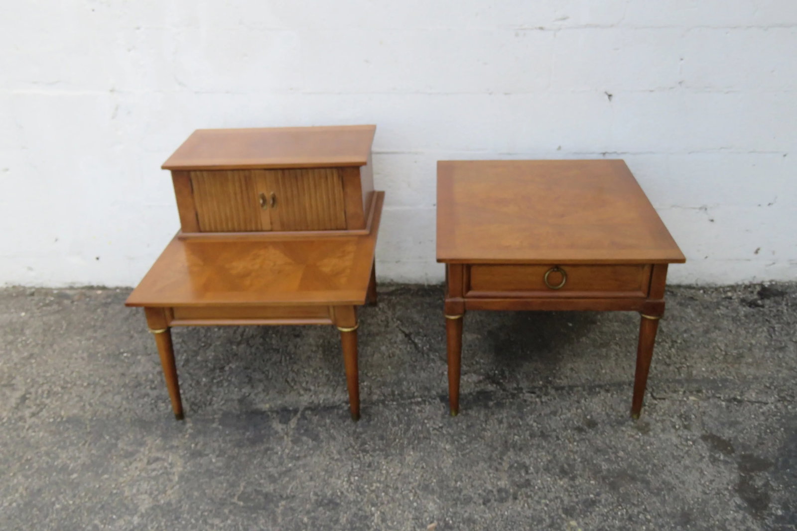 American of Martinsville Mid Century Modern Side End Lamp Table 5977 - 10