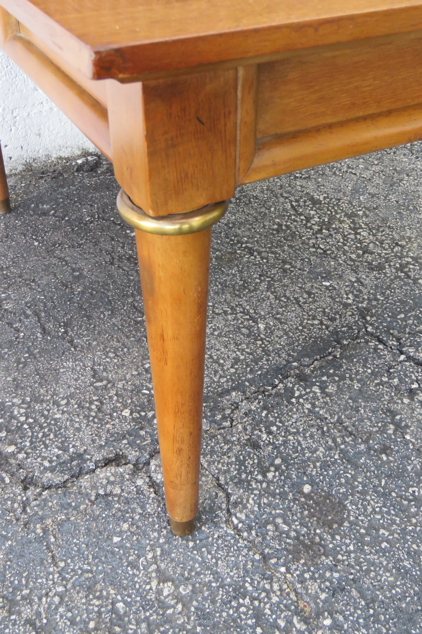 American of Martinsville Mid Century Modern Two Tiers Side End Lamp Table 5978 - 10