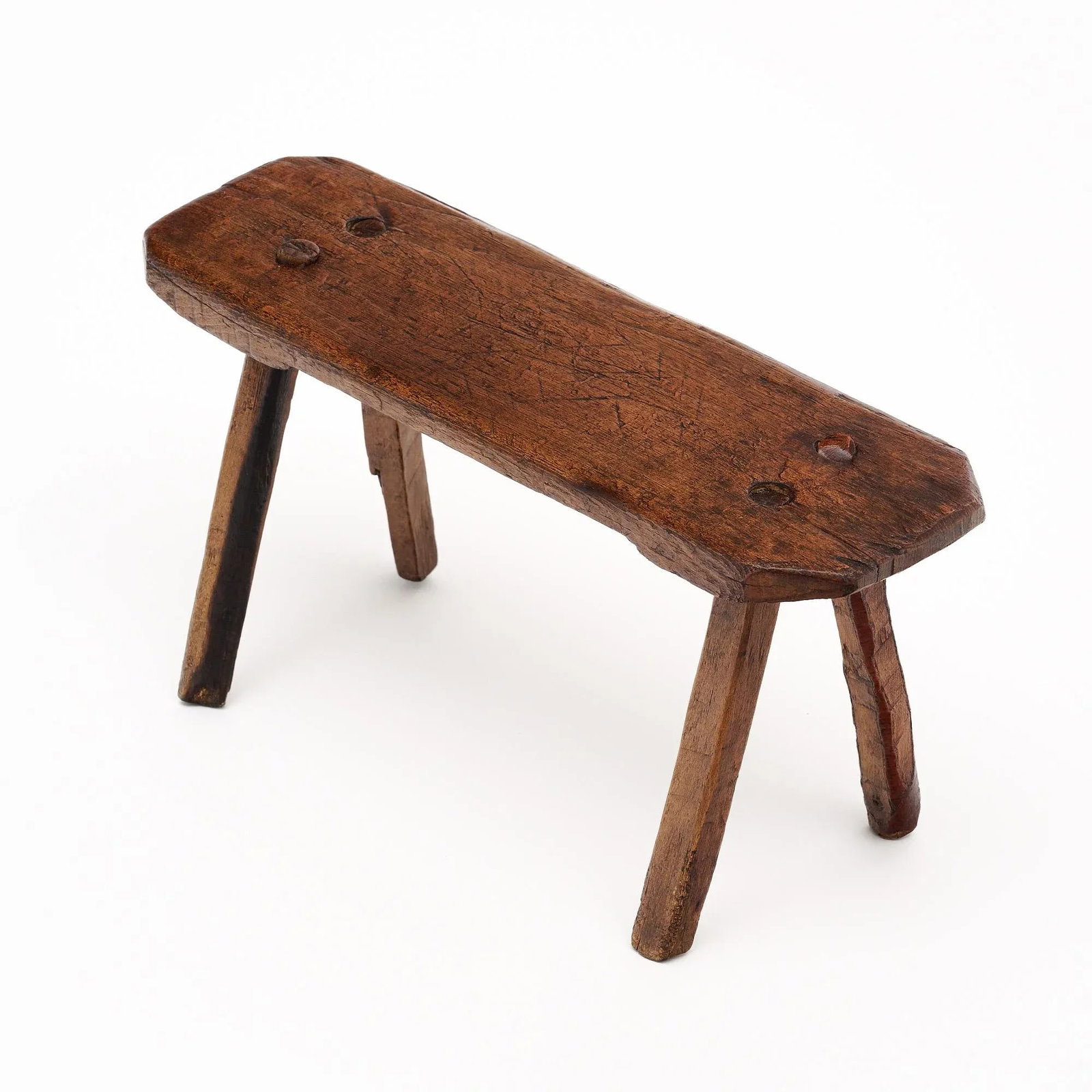 Italian Arte Povera Antique Stool - 2