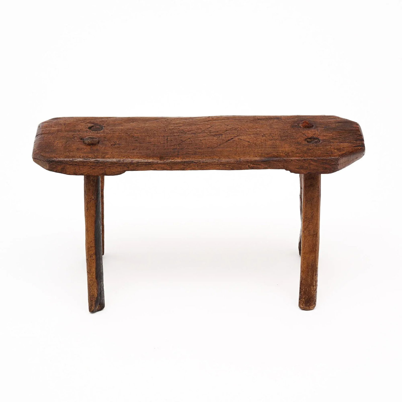 Italian Arte Povera Antique Stool - 4