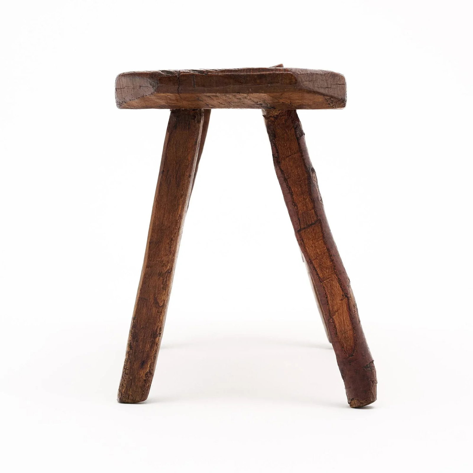 Italian Arte Povera Antique Stool - 6