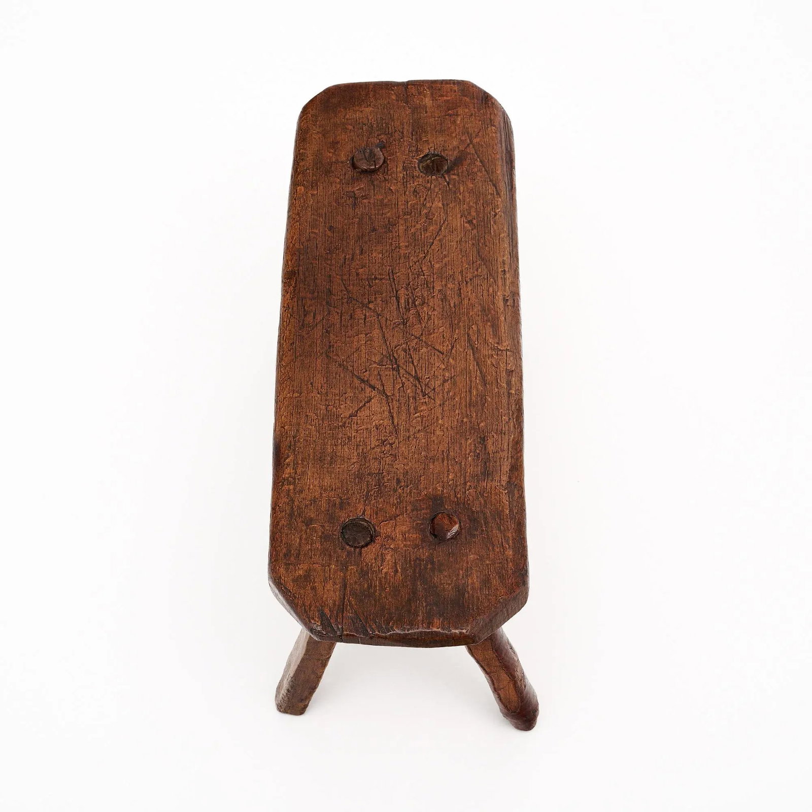 Italian Arte Povera Antique Stool - 9