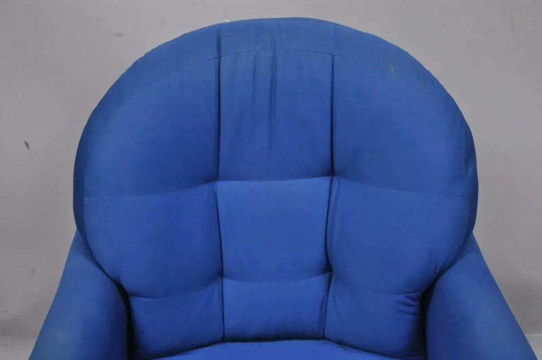 Late 20th Century Milo Baughman Thayer Coggin Mid Century Modern Swivel Tilt Club Lounge Chair - 3