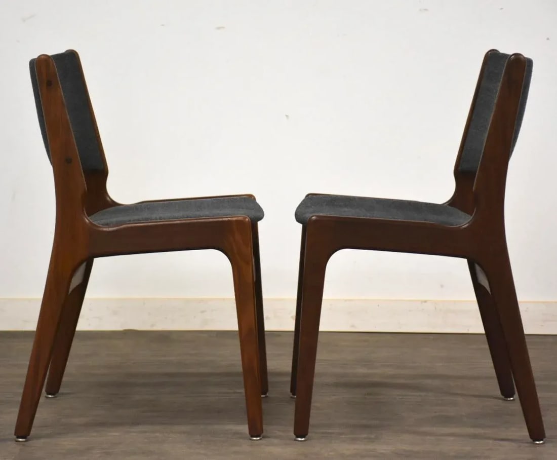 1960s Erik Buch Dining Chairs - a Pair - 2