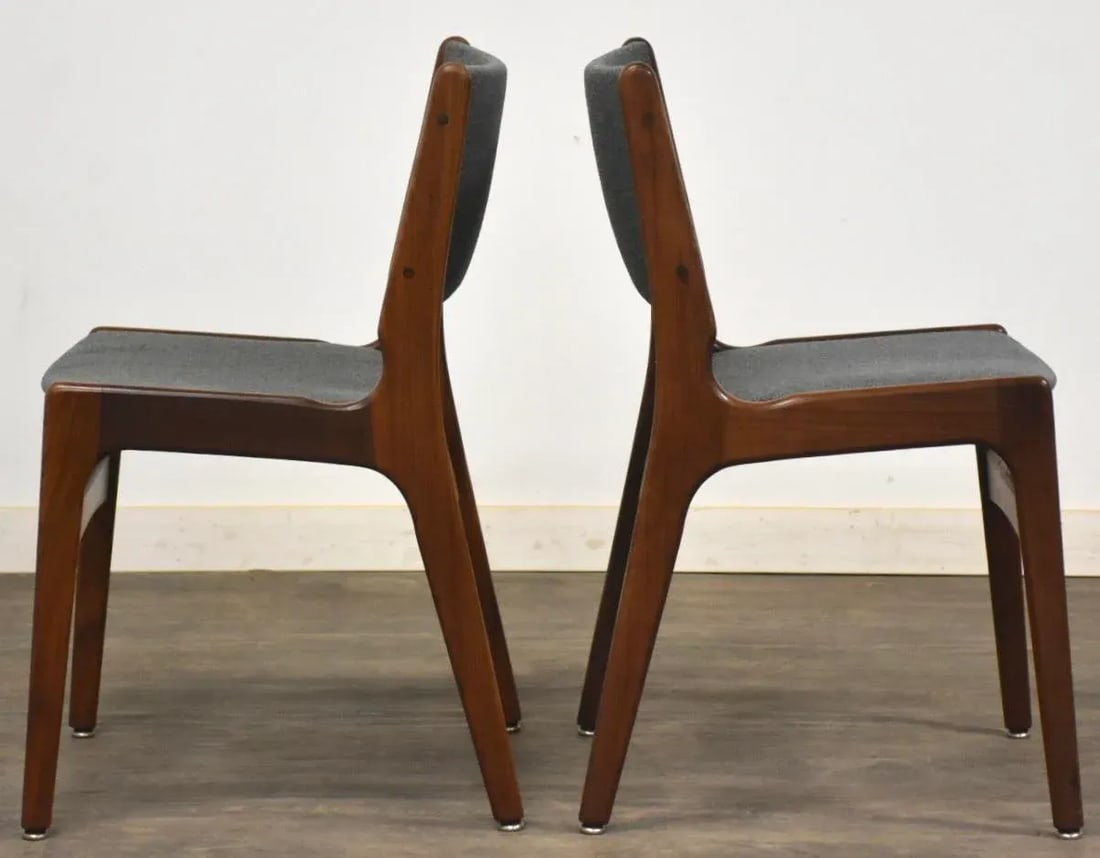 1960s Erik Buch Dining Chairs - a Pair - 3