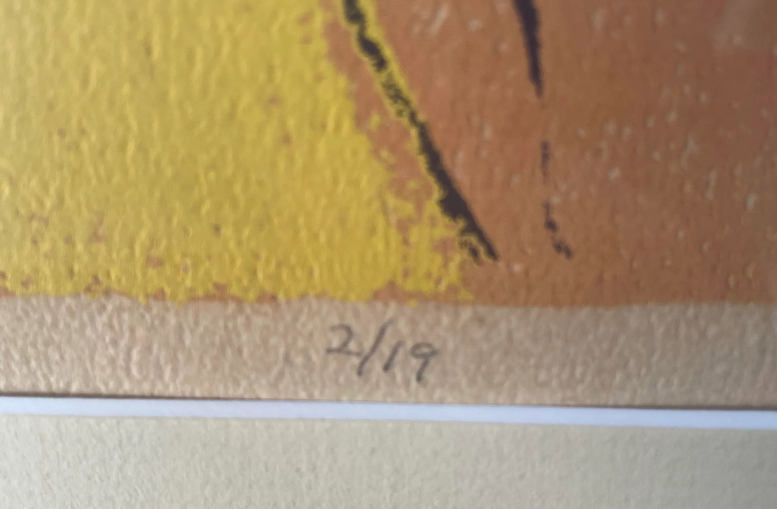 Philip Hicken, Abstract Serigraph, Signed and Numbered 2/19, C. 1970's - 4