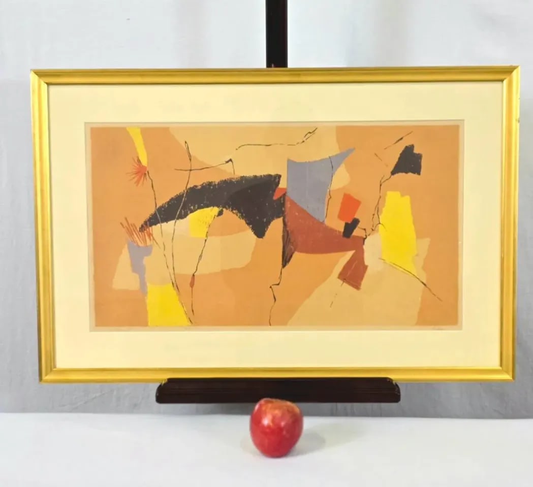 Philip Hicken, Abstract Serigraph, Signed and Numbered 2/19, C. 1970's - 5