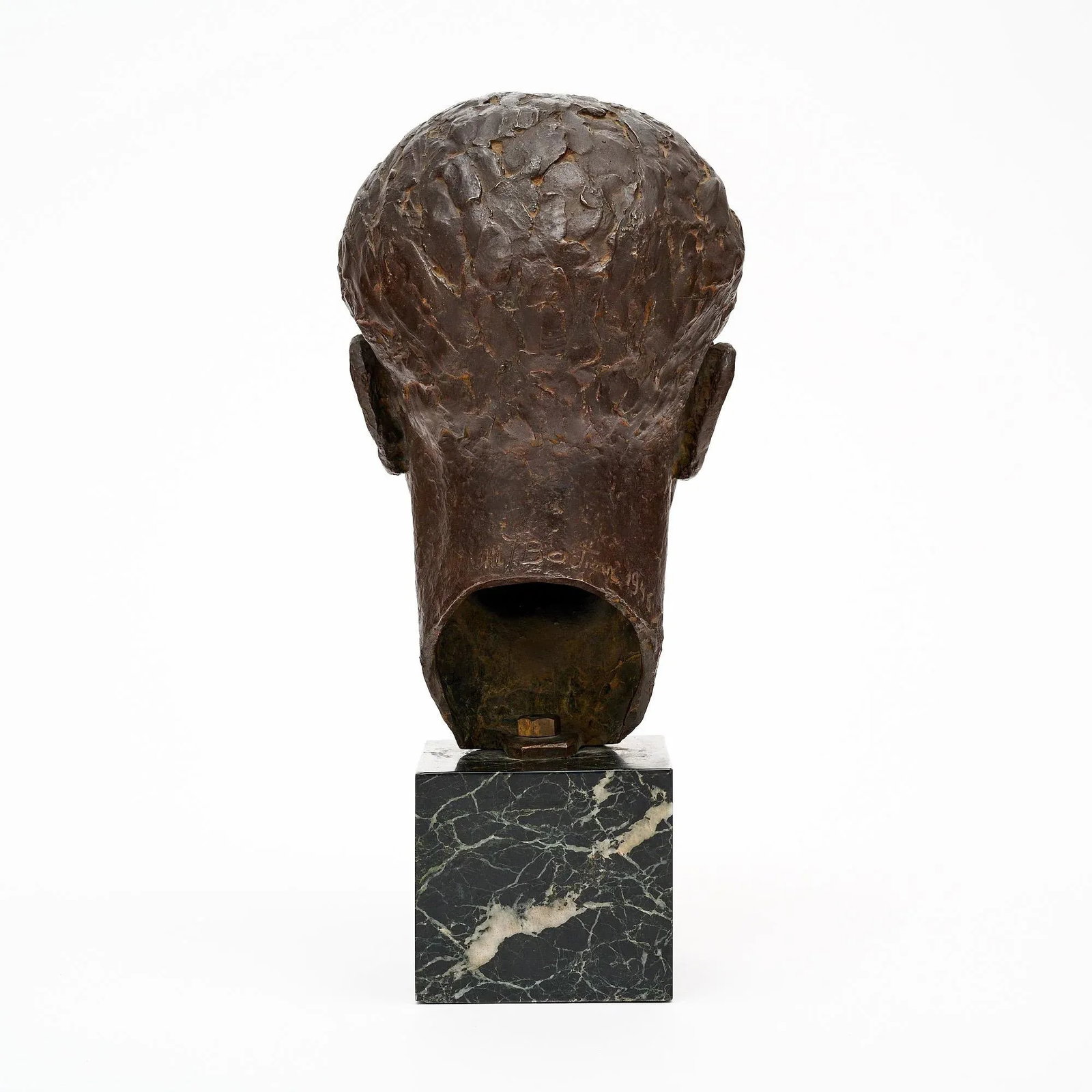 Art Deco Period French Bronze Bust - 6