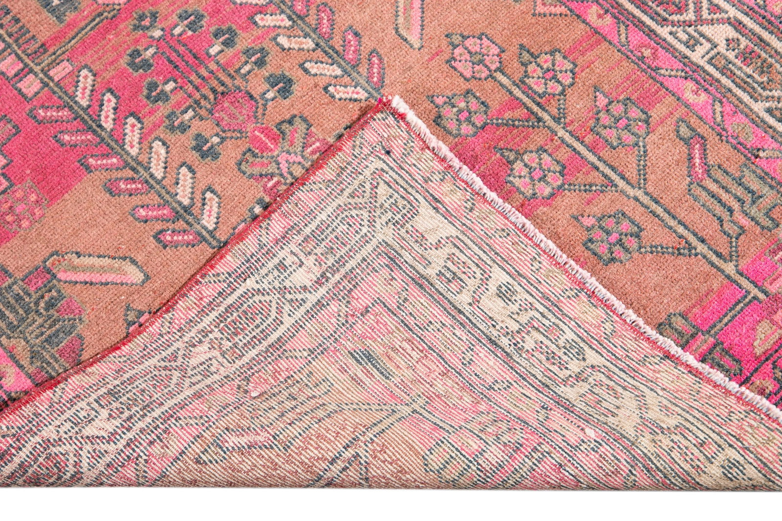 Early-20th Vintage Malayer Wool Runner Rug - 2