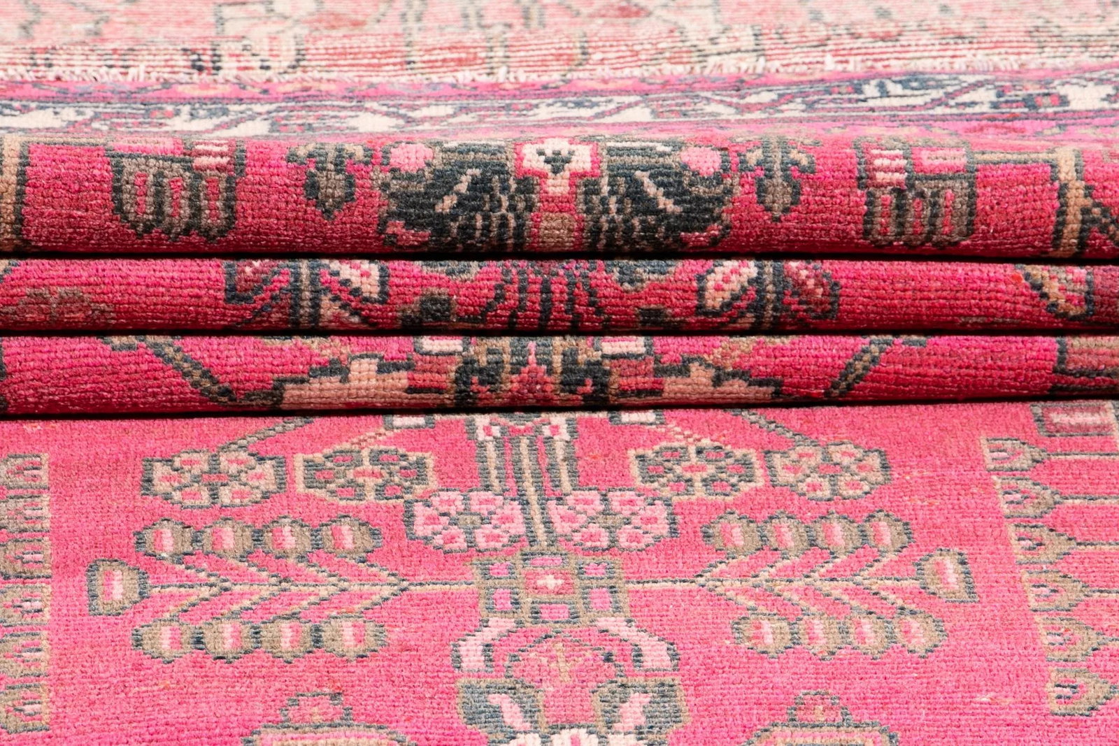 Early-20th Vintage Malayer Wool Runner Rug - 3