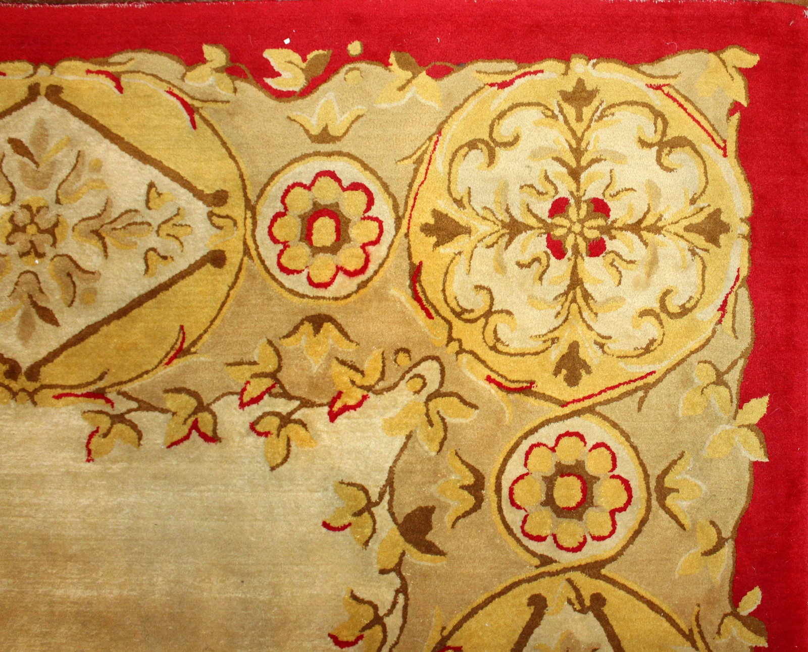 Mid 19th Century German Biedermeier Wool Rug - 4