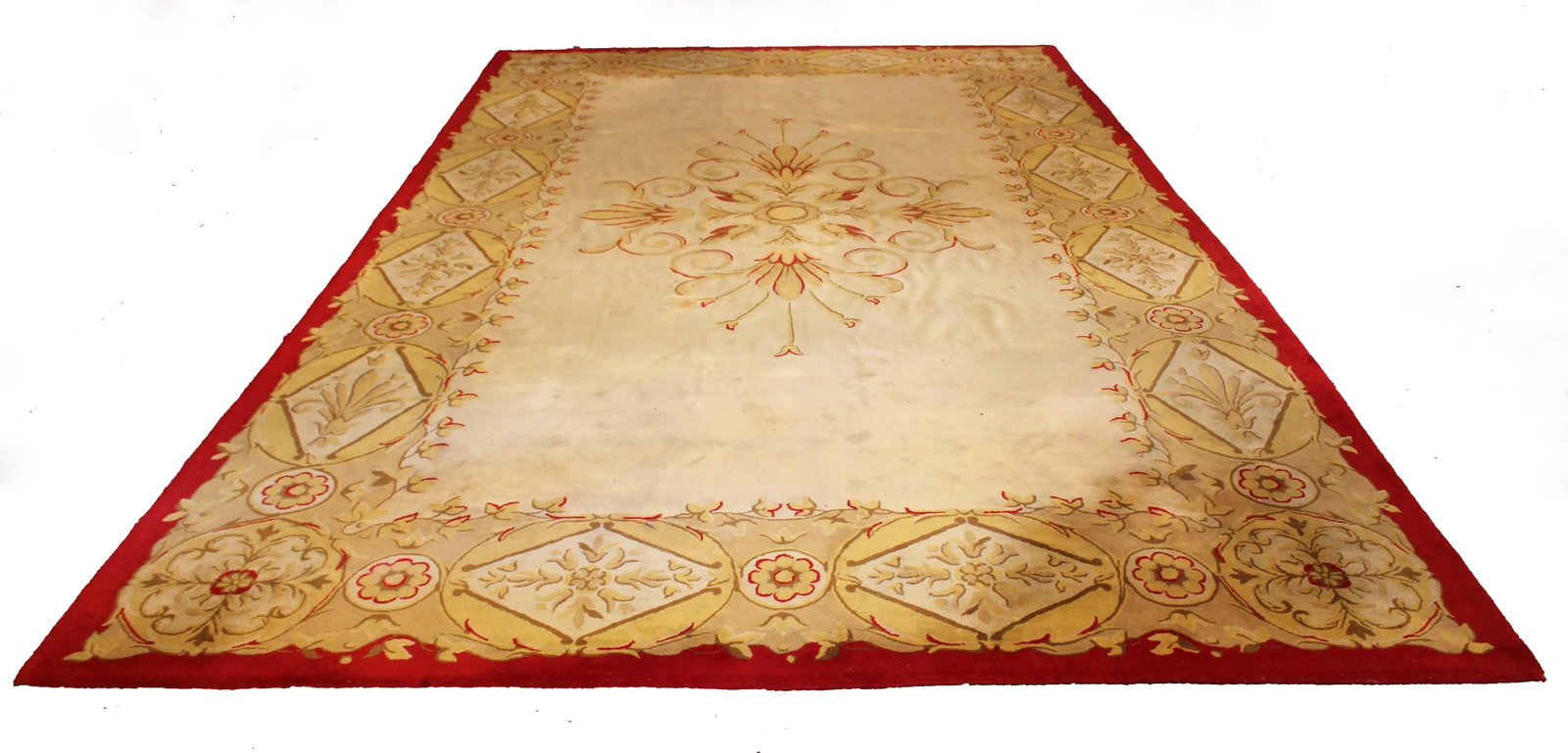 Mid 19th Century German Biedermeier Wool Rug - 8