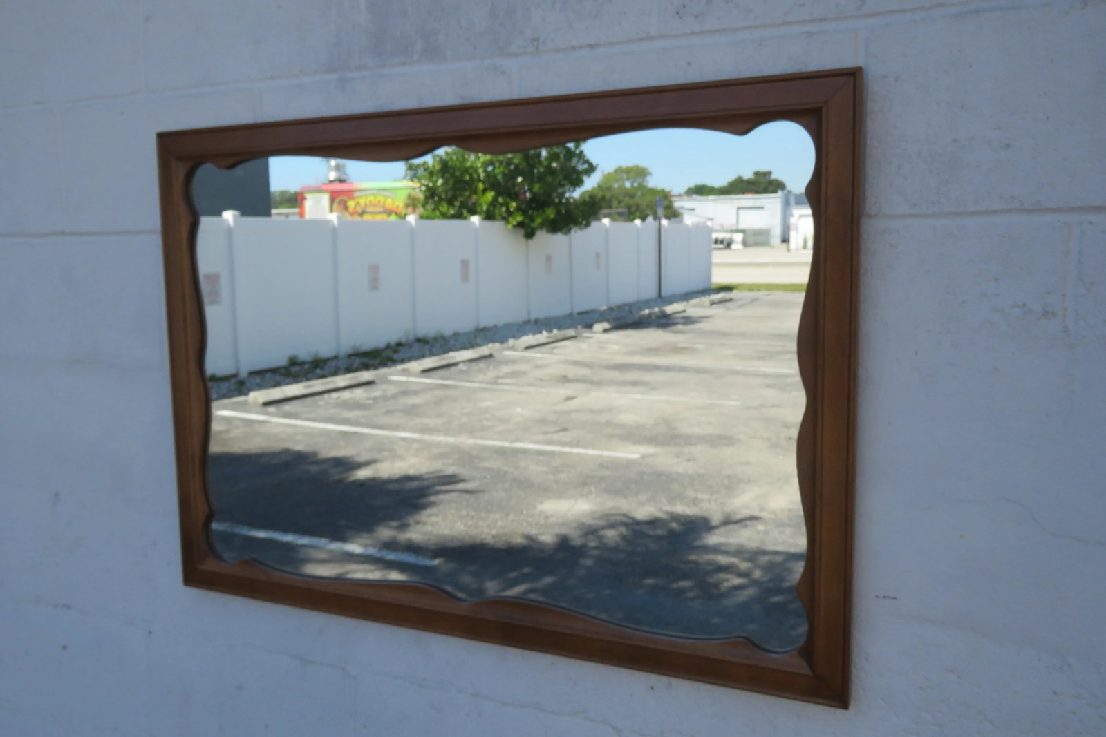 Ethan Allen Baumritter Large Wall Bathroom Vanity Mirror 5834 - 2