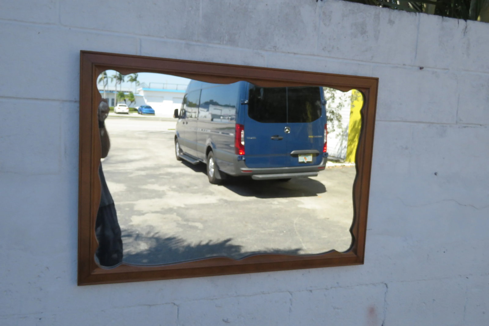 Ethan Allen Baumritter Large Wall Bathroom Vanity Mirror 5834 - 4