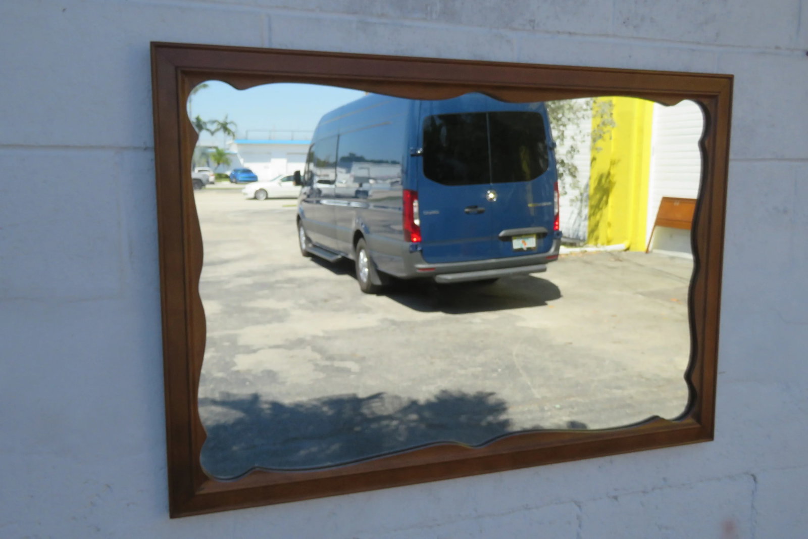 Ethan Allen Baumritter Large Wall Bathroom Vanity Mirror 5834 - 7
