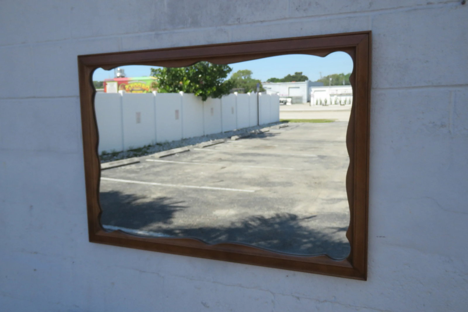 Ethan Allen Baumritter Large Wall Bathroom Vanity Mirror 5834 - 9
