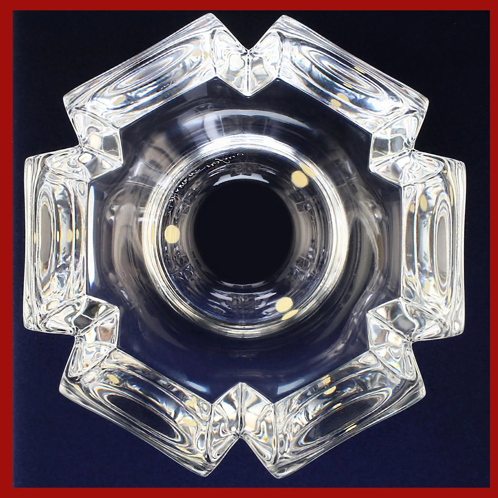 1970s Orrefors 'Corona' Crystal Bowl - 3