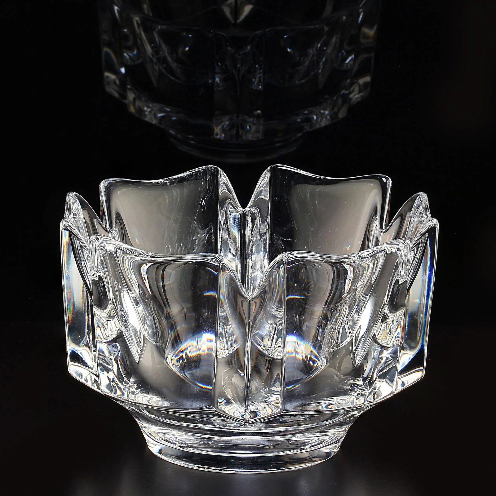 1970s Orrefors 'Corona' Crystal Bowl - 6