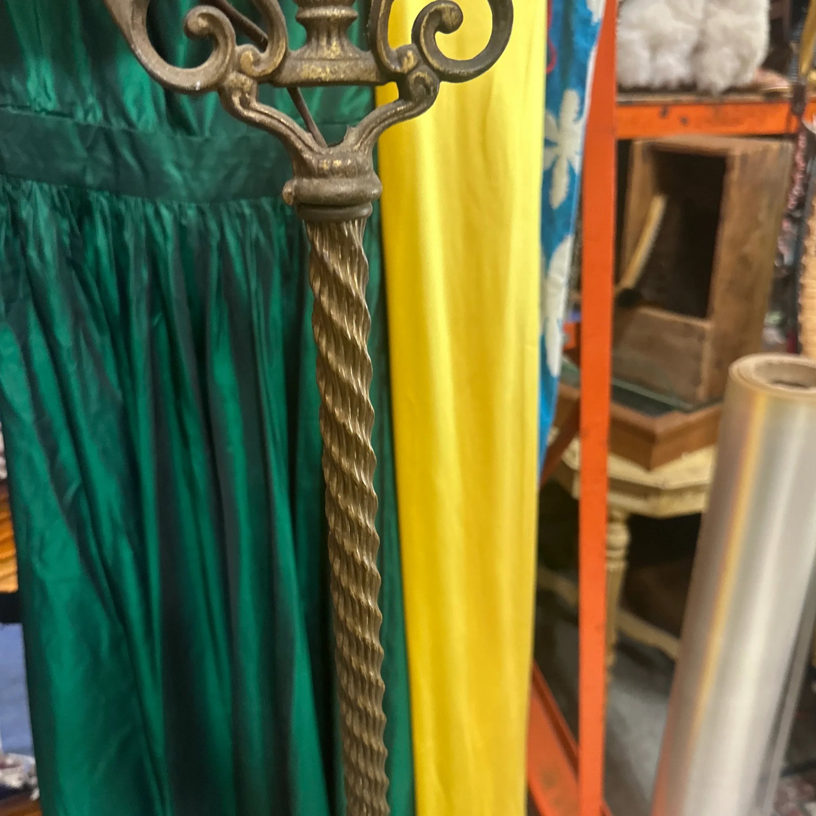 1970s Brass Floor Lamp - 5