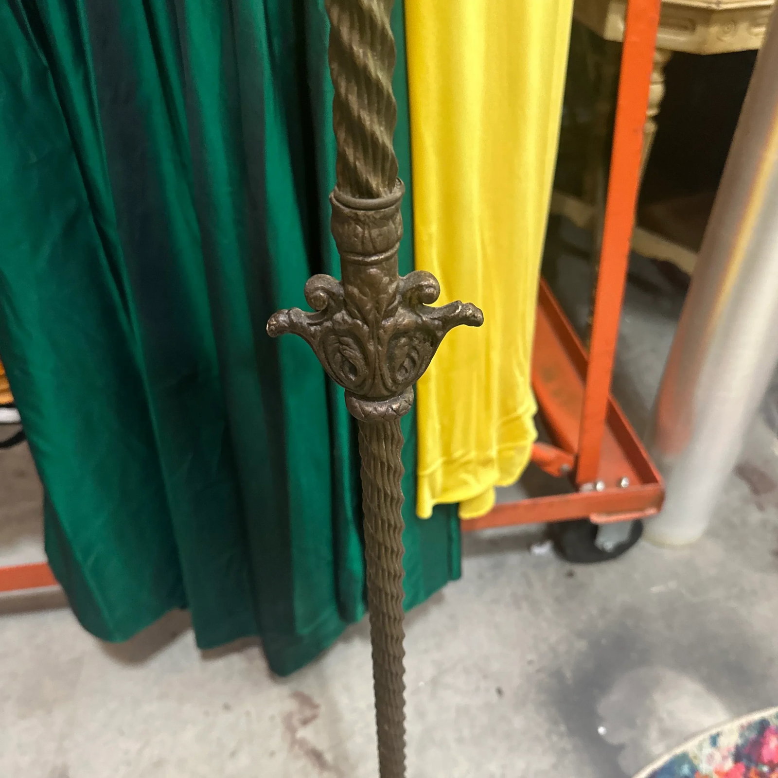 1970s Brass Floor Lamp - 6