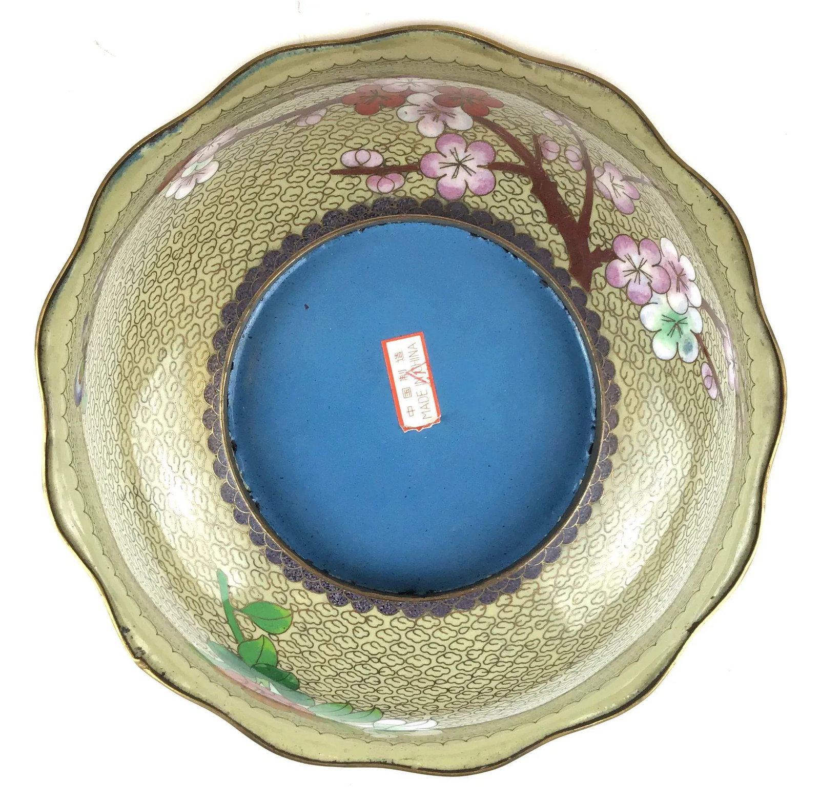 Vintage Cloisonne Decorative Bowl - 11