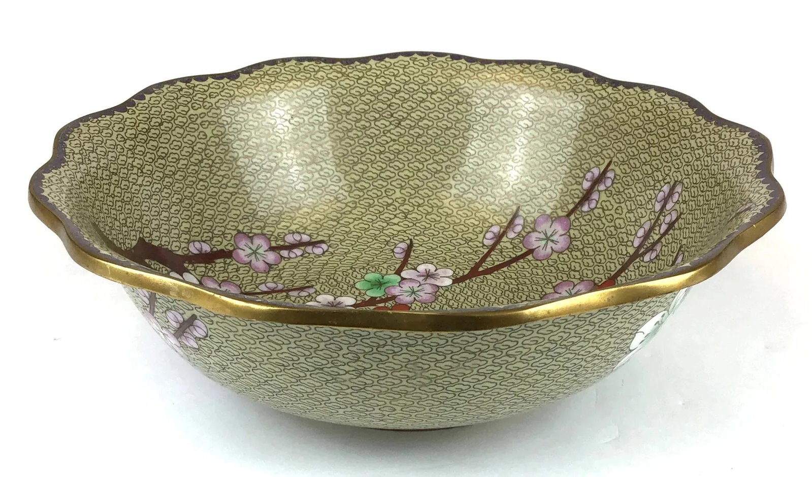Vintage Cloisonne Decorative Bowl - 7