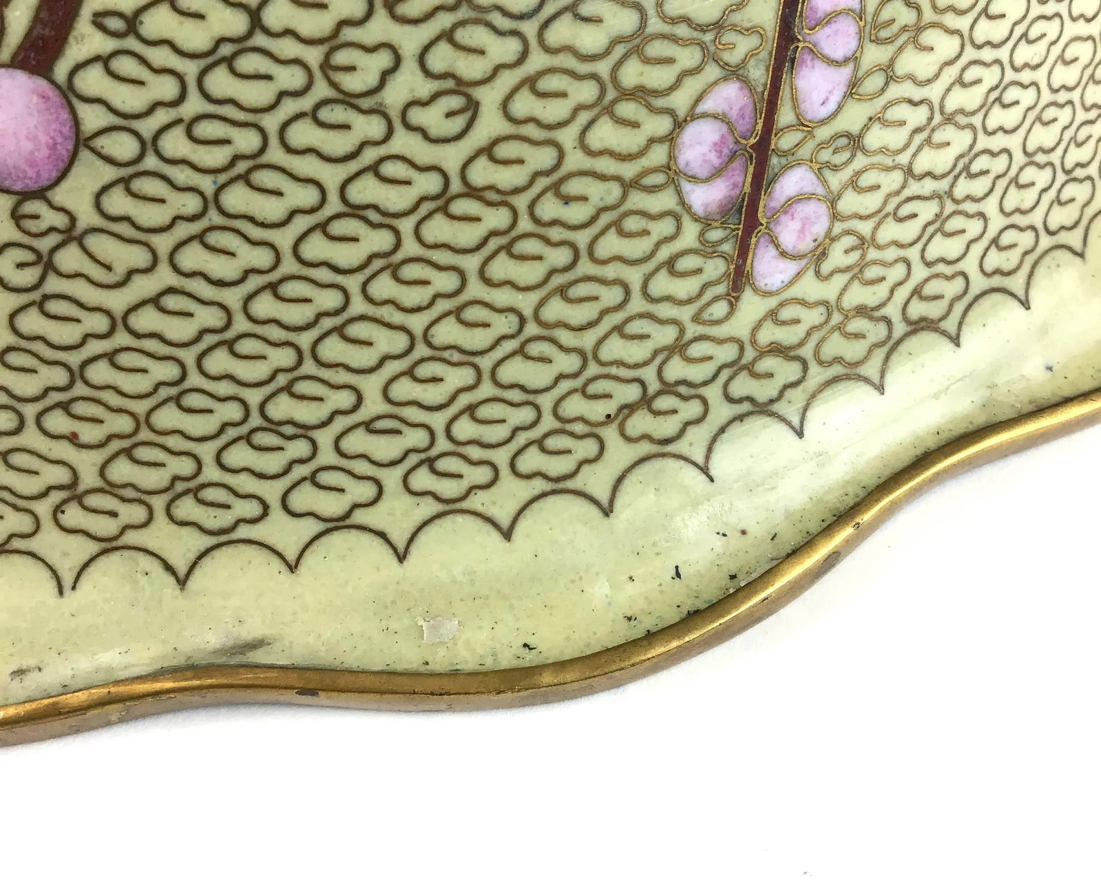 Vintage Cloisonne Decorative Bowl - 9