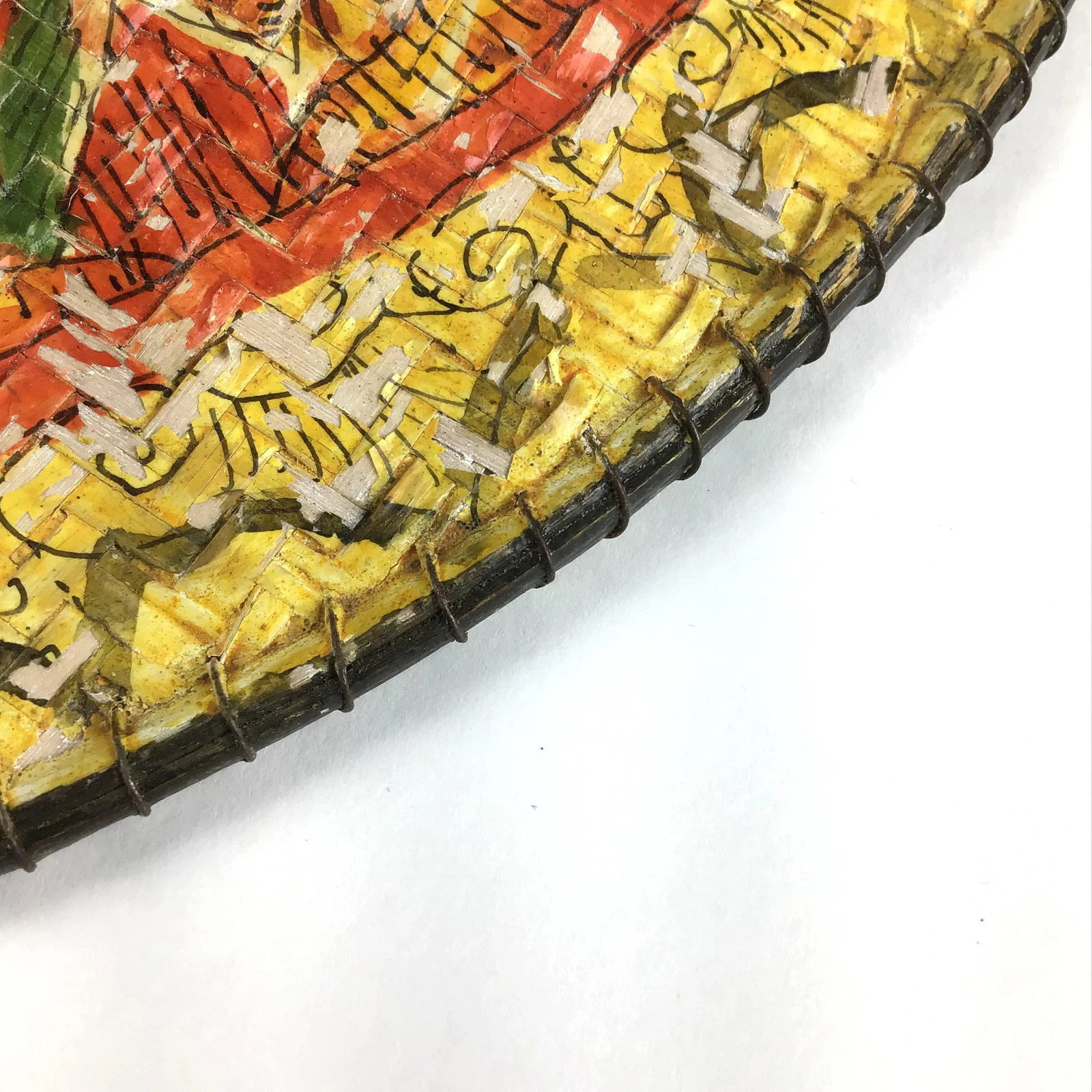 Authentic East Asian Farmer Rattan Hat - 8