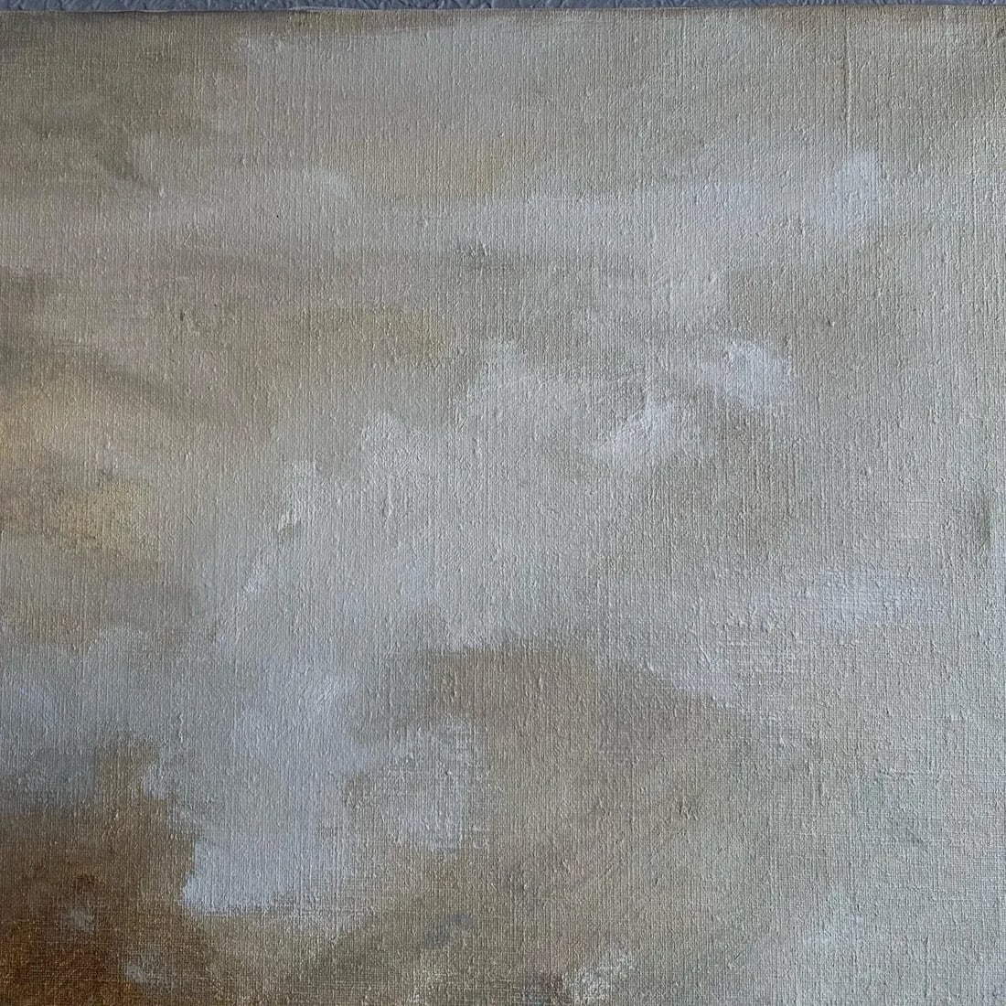 Western America Abstract Landscape Painting "Storms End" by Robert Baranet 1982 - 5