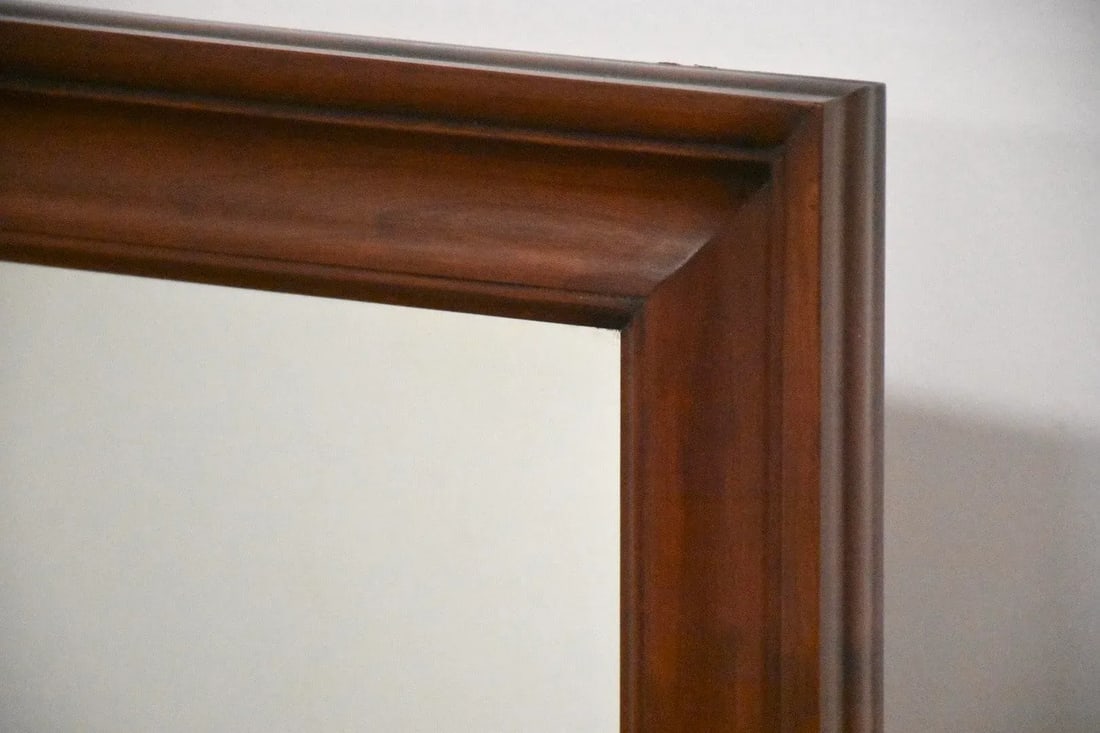 1990s Henkel Harris Cherry Wood Mirror - 3