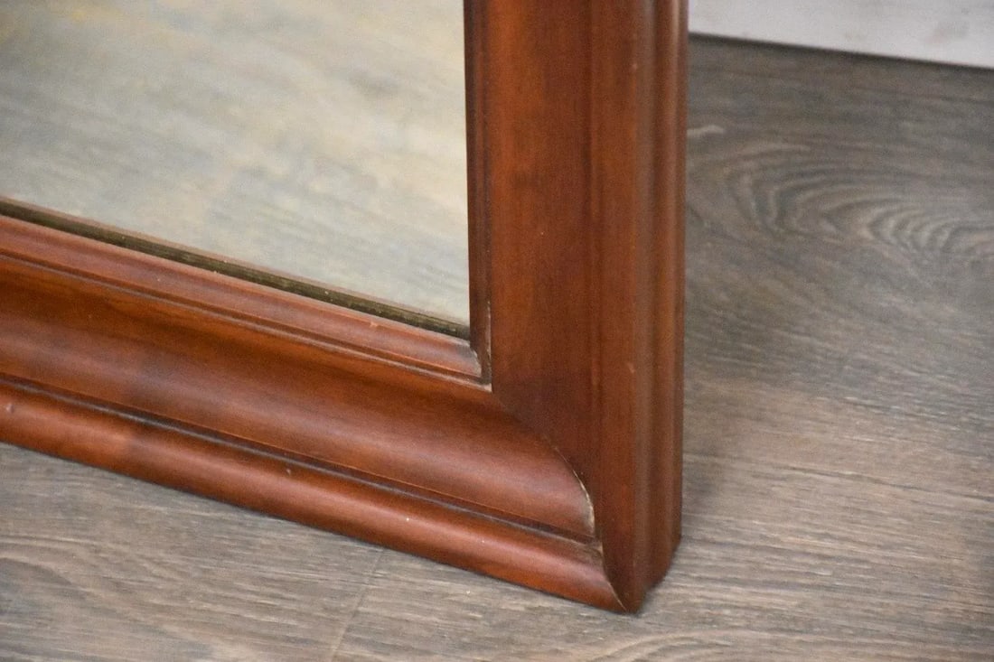 1990s Henkel Harris Cherry Wood Mirror - 4