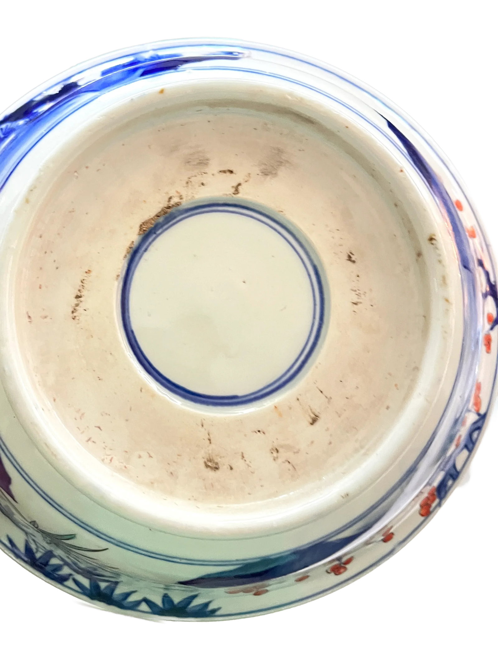 19th Century Meiji Period Japanese Cobalt Blue, Iron Red, and Gold Imari Bowl - 9