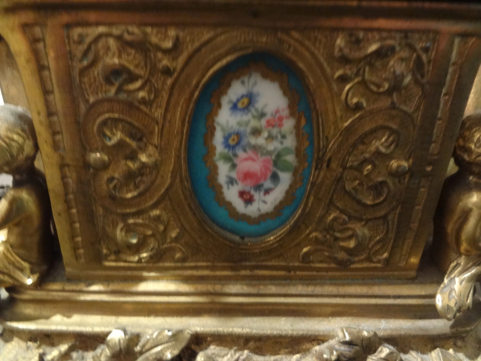 19th Century French Bronze Jewel Casket - 8