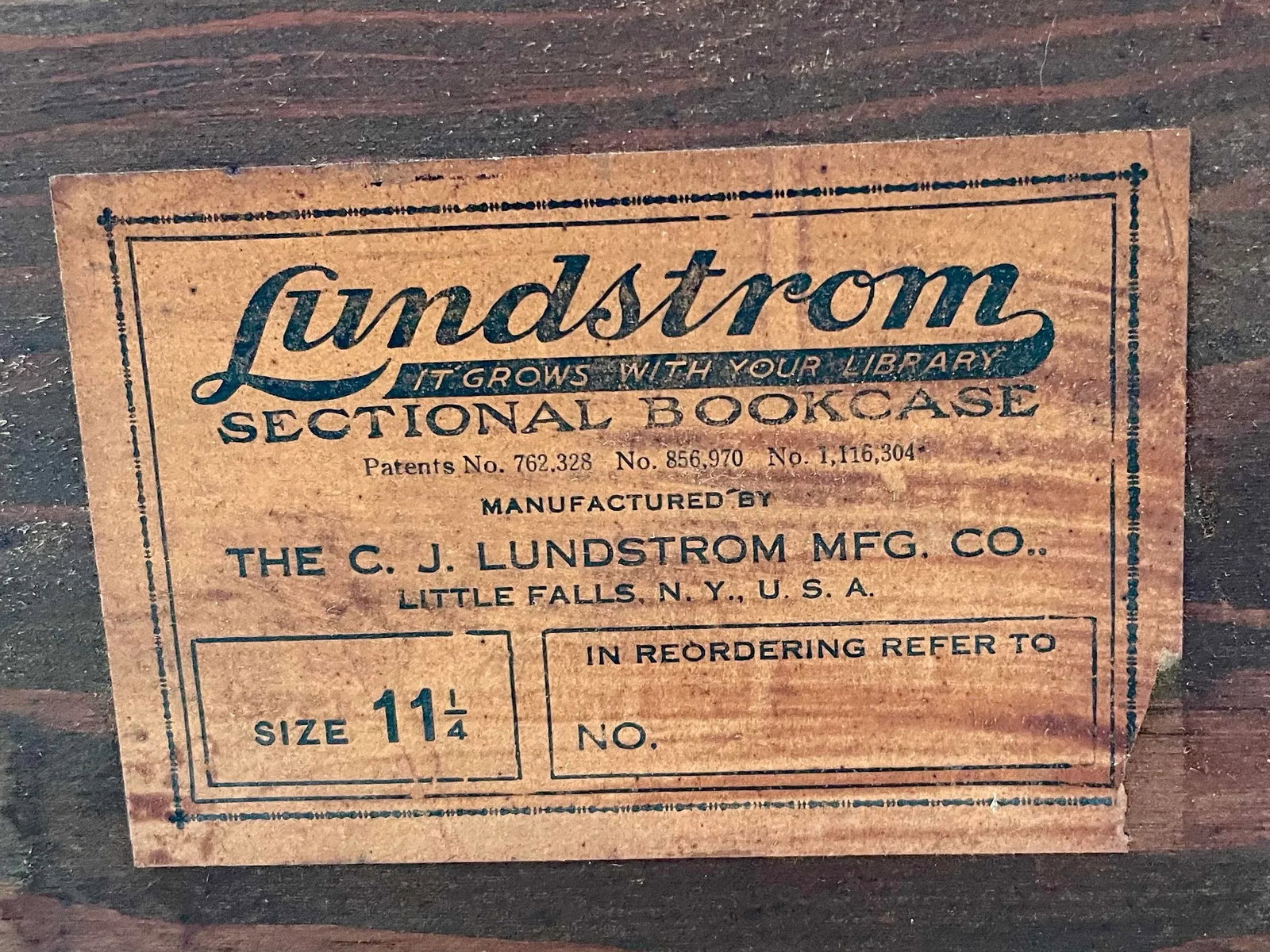 Lundstrom Sectional Barrister Bookcase Early 20th Century - 12