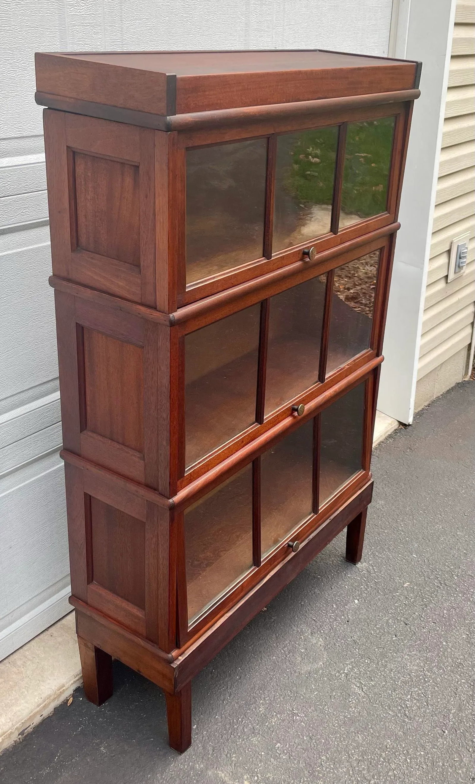 Antique Macey Arts and Crafts Barrister Bookcase - 2