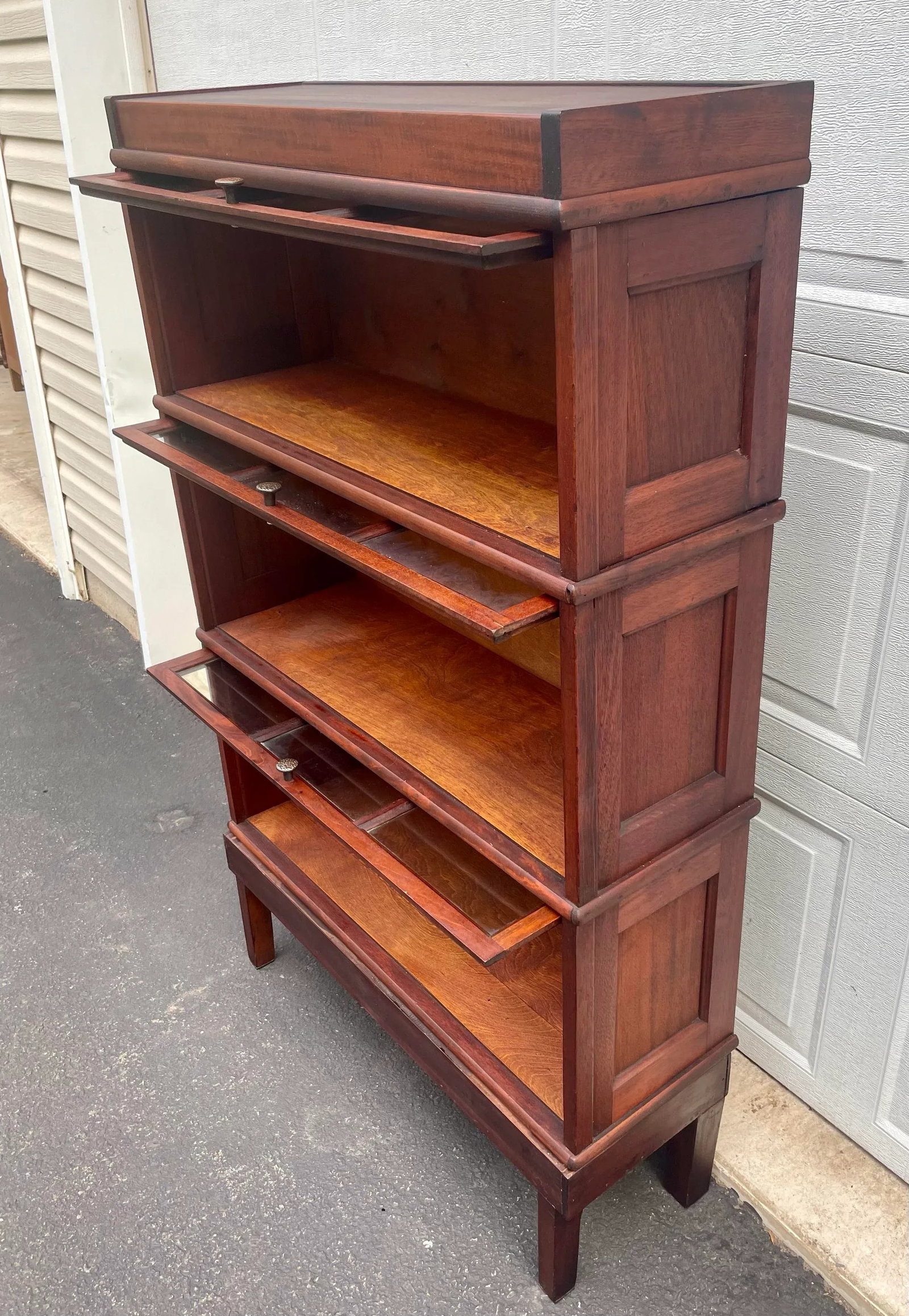 Antique Macey Arts and Crafts Barrister Bookcase - 3