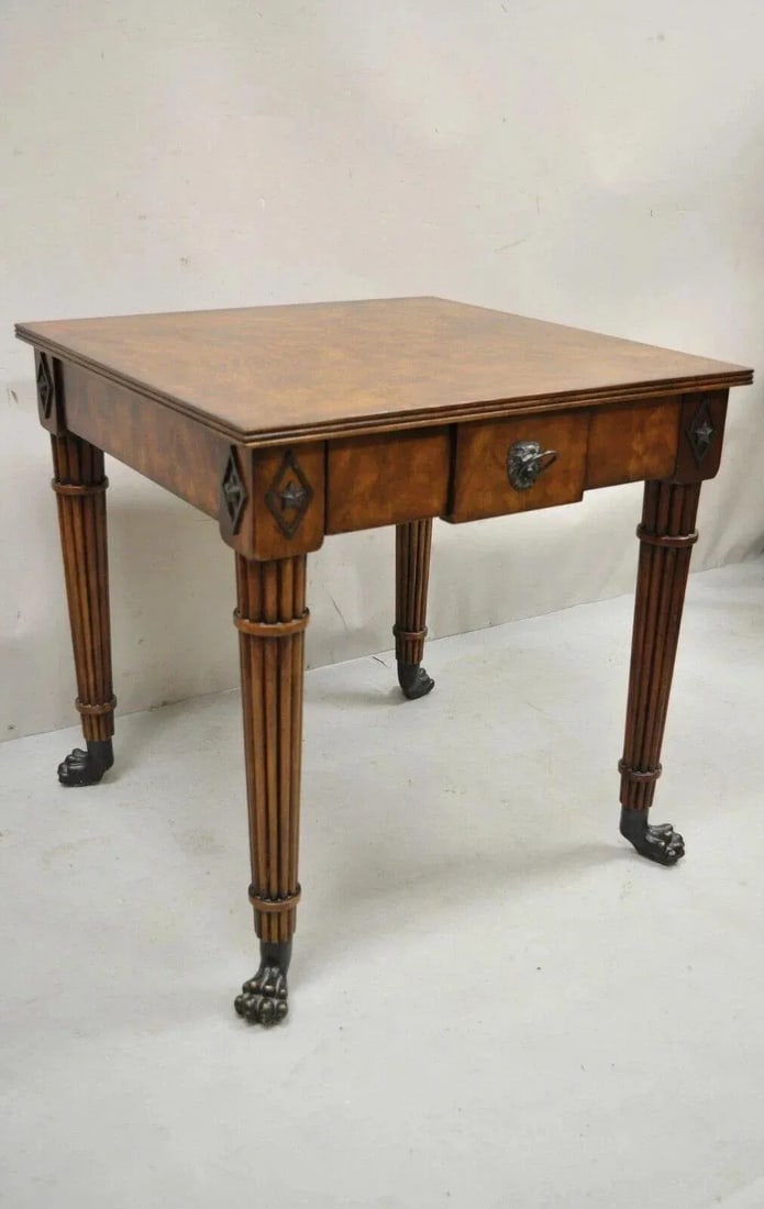 Theodore Alexander Althorp Regency Mahogany One Drawer Side Table a L50046 - 2