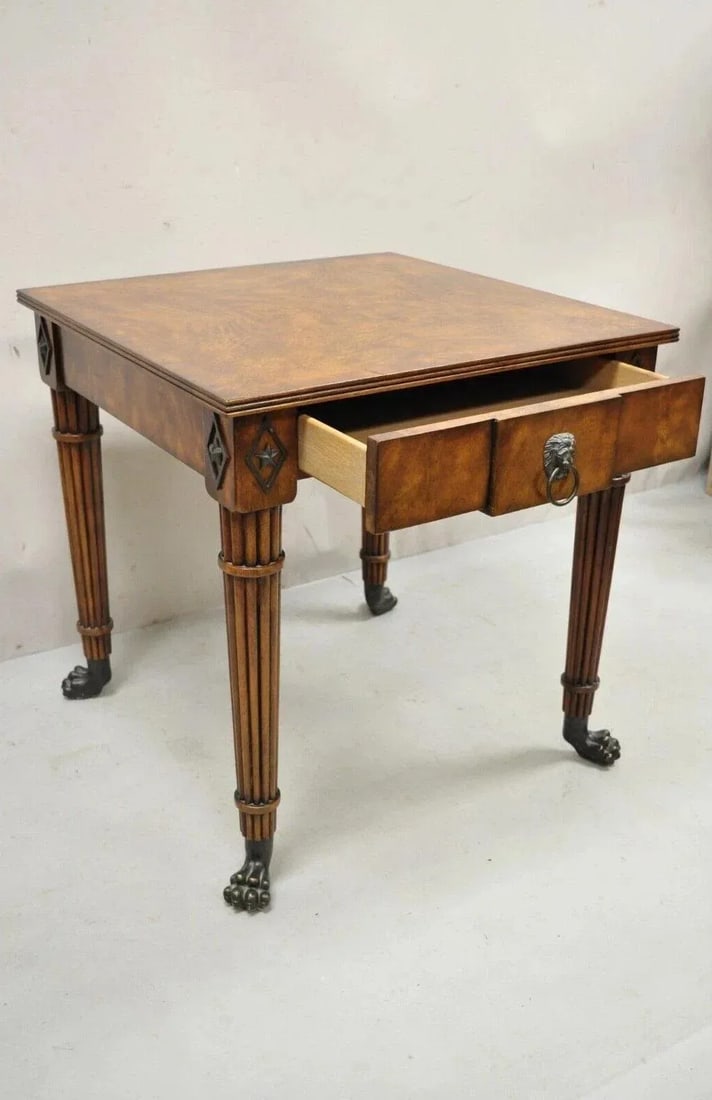 Theodore Alexander Althorp Regency Mahogany One Drawer Side Table a L50046 - 3