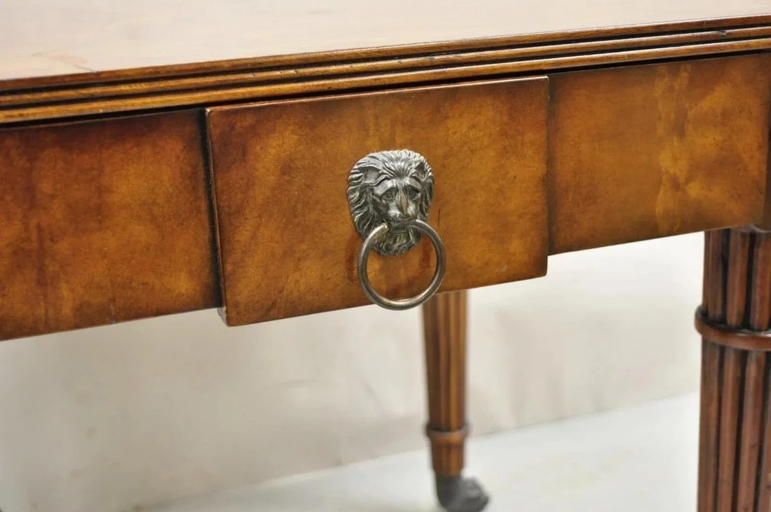 Theodore Alexander Althorp Regency Mahogany One Drawer Side Table a L50046 - 4