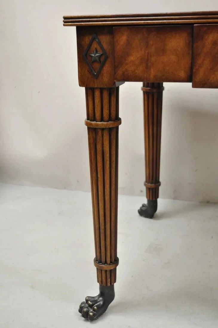 Theodore Alexander Althorp Regency Mahogany One Drawer Side Table a L50046 - 5