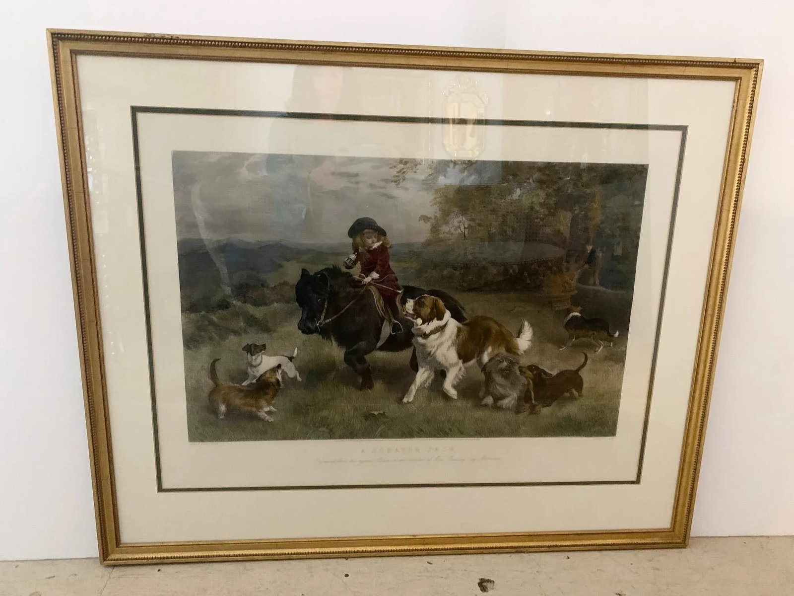 Scratch Pack Etching in Custom Frame - 13