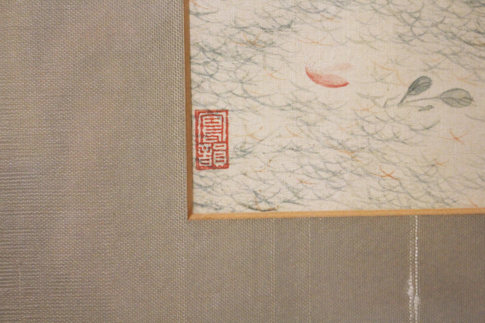 Late 19th Century Chinese Qing Dynasty Ink and Color Painting on Silk - 4