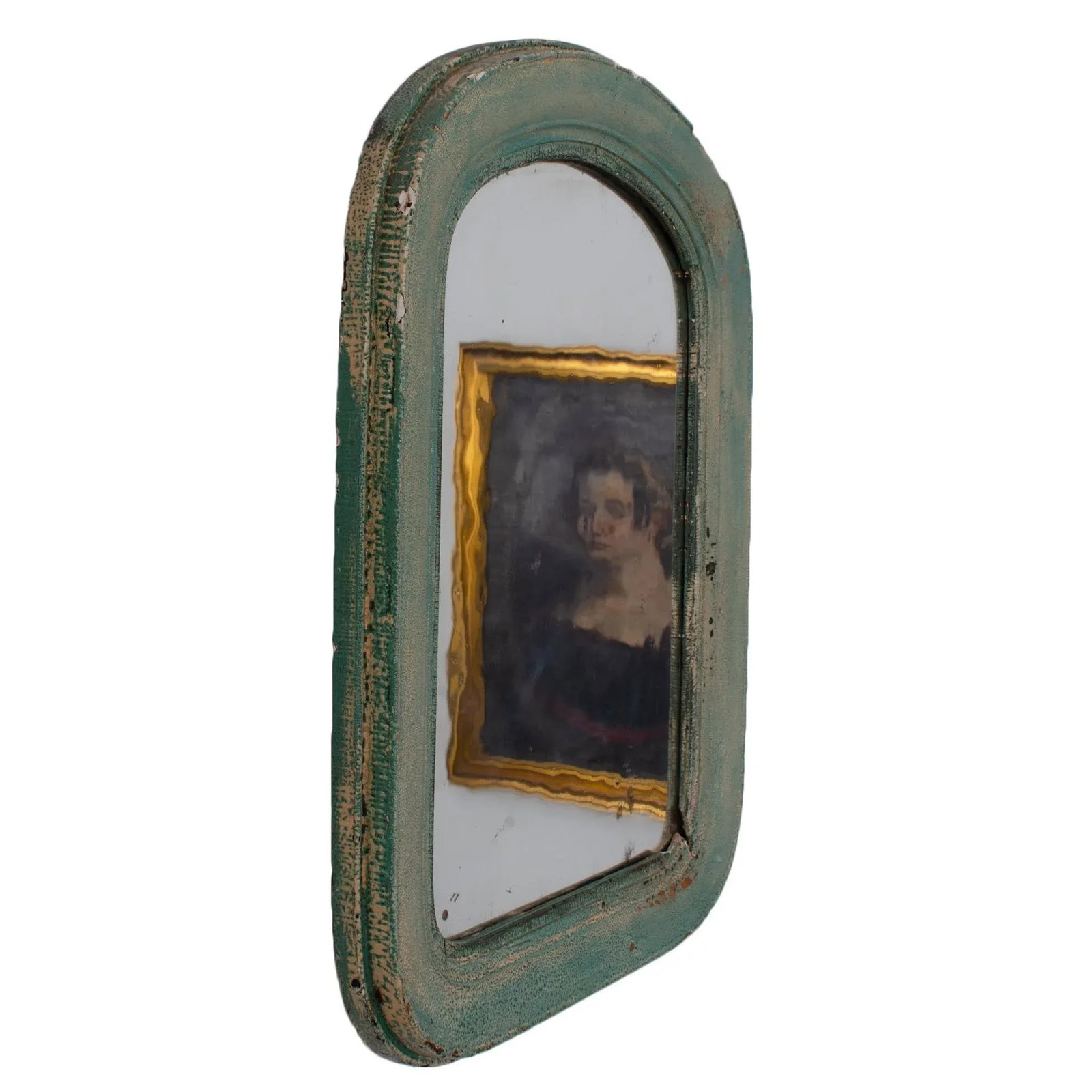 Green Butler's Mirror, c.1870 - 4
