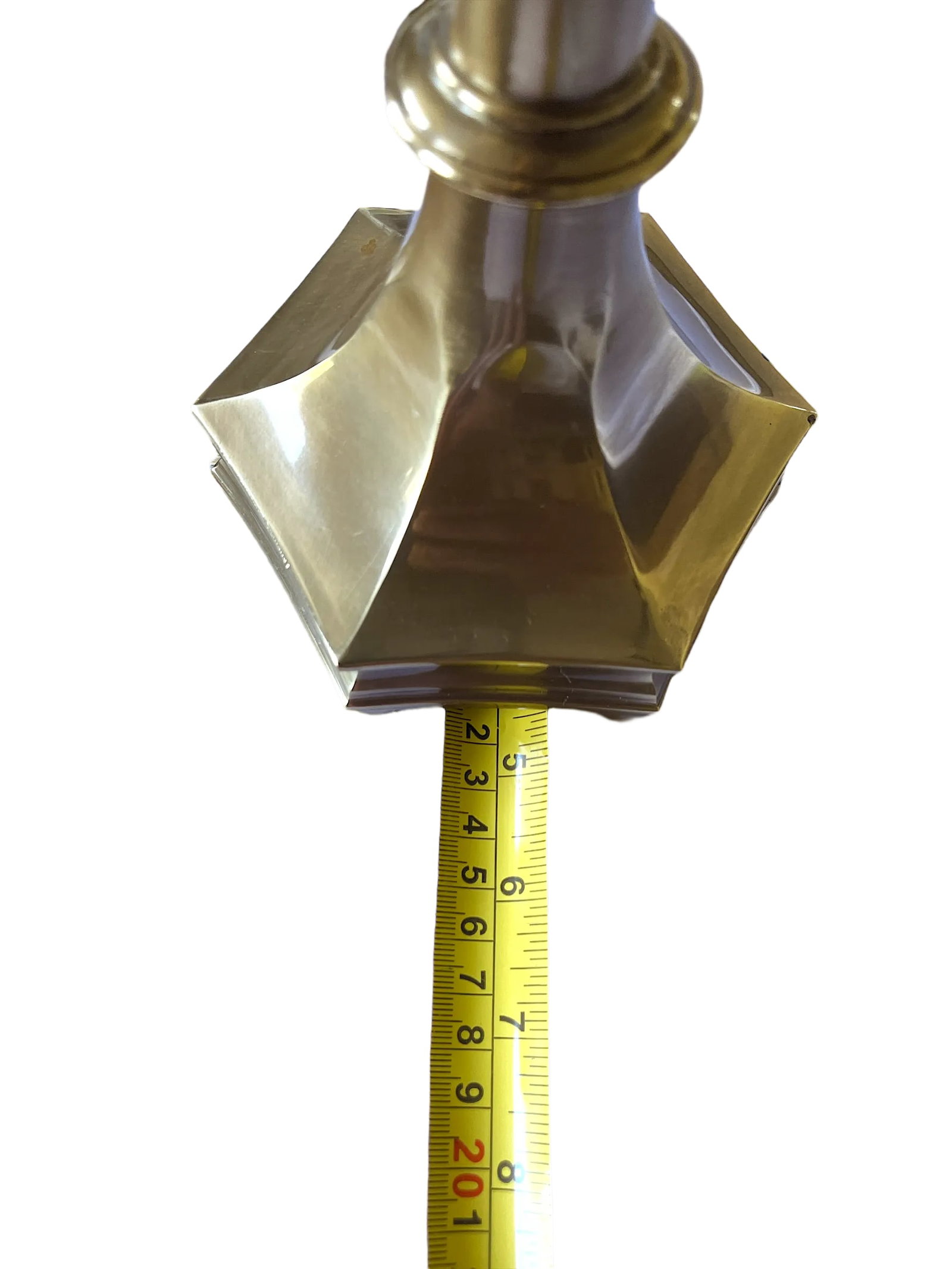 Vintage Frederick Cooper Solid Brass Candlestick Style Table Lamp - Colonial Revival Style - 10