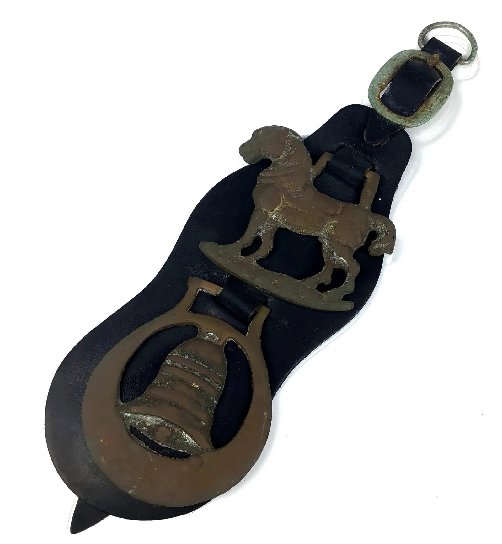 Leather & Brass Civil War Saddle Accessory - 11