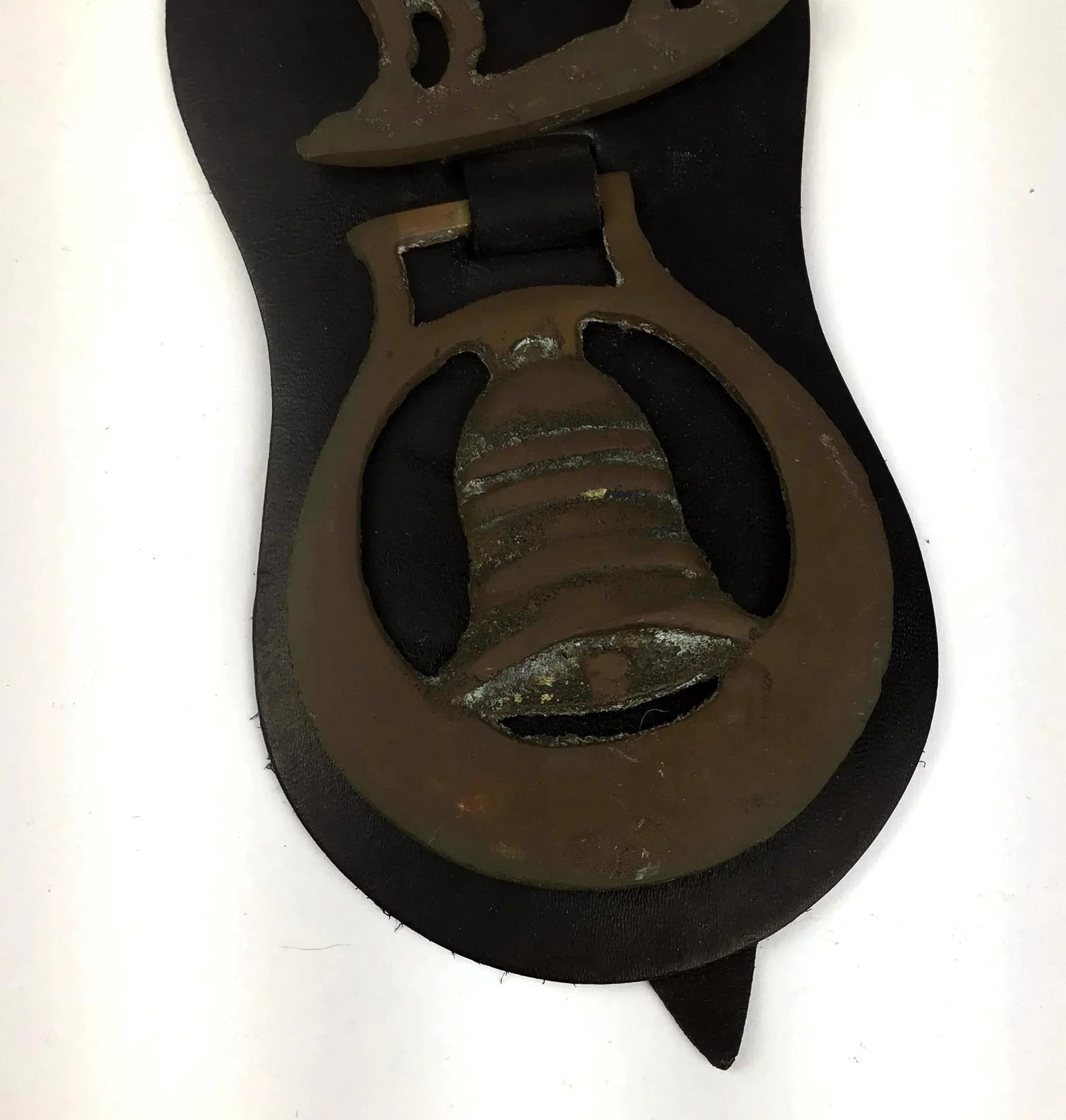 Leather & Brass Civil War Saddle Accessory - 2