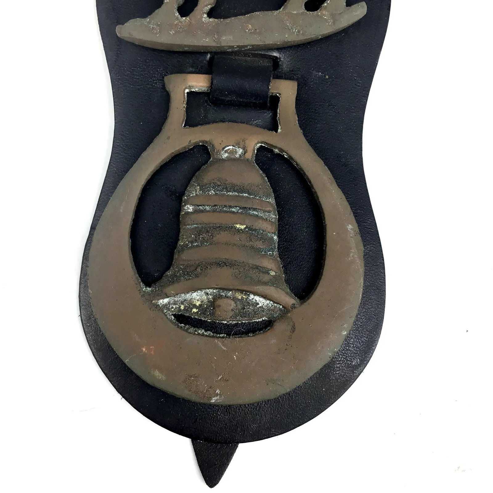 Leather & Brass Civil War Saddle Accessory - 6