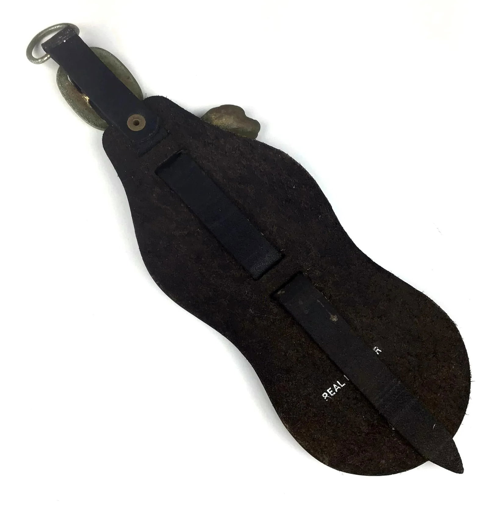 Leather & Brass Civil War Saddle Accessory - 8