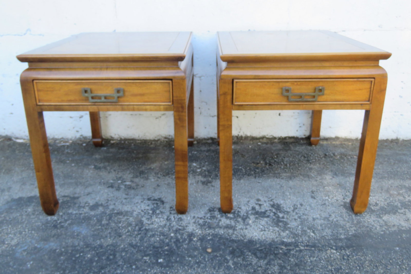 Century Furniture Hollywood Regency Pair of Side End Tables 6262 - 15
